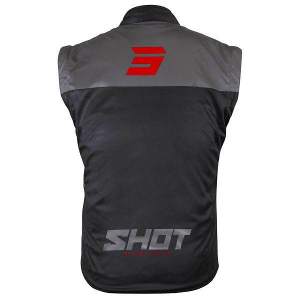 SHOT Bodywarmer Lite Black Red