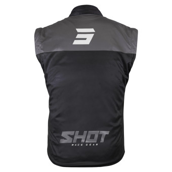 SHOT Bodywarmer Lite Black White