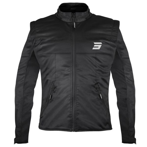 Motorradweste SHOT Softshell Calm Black