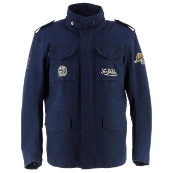 Motorradweste Von Dutch Section Baumwolle Canvas Blue