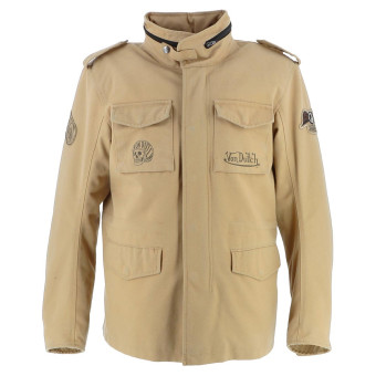 Motorradweste Von Dutch Section Baumwolle Canvas Khaki