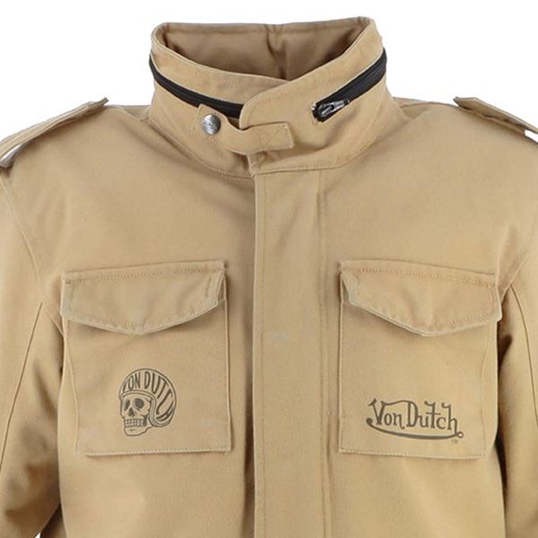 Von Dutch Section Baumwolle Canvas Khaki