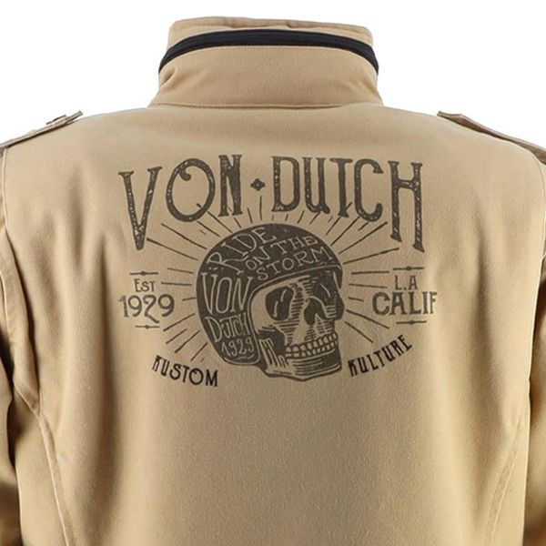 Von Dutch Section Baumwolle Canvas Khaki