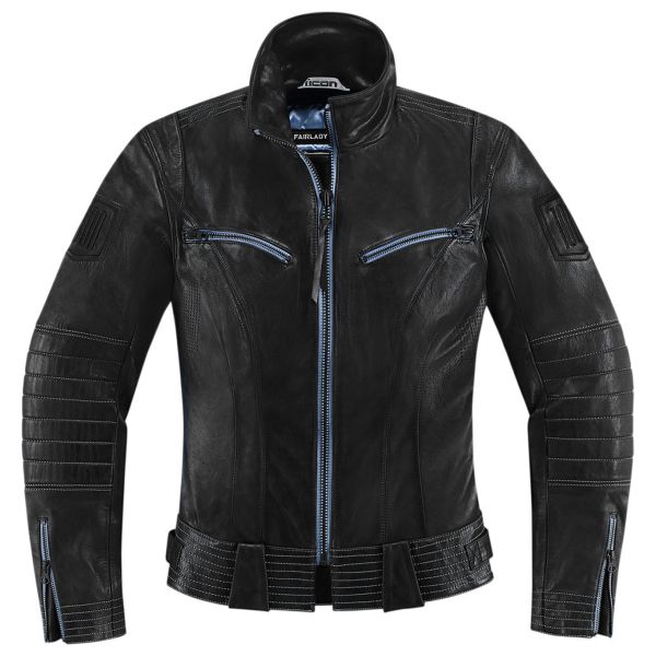 Motorradjacke ICON 1000 Fairlady Black Motorradjacke ICON 1000 Fairlady Black