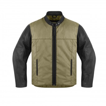 Motorradjacke ICON 1000 Vigilante Dark Earth