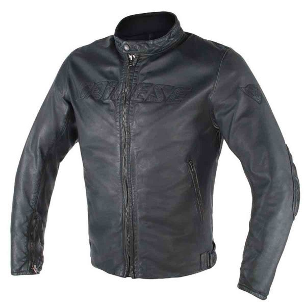 Motorradjacke Dainese Archivio D1 Black