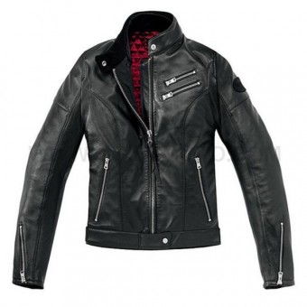 Motorradjacke Spidi Cafe Race Schwarz