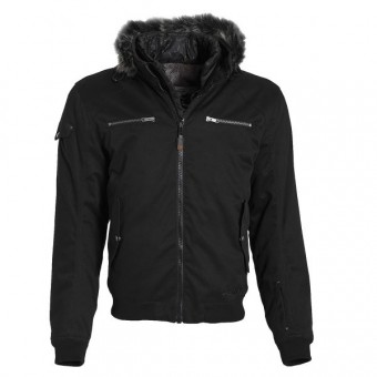 Motorradjacke Bering Capitol Schwarz
