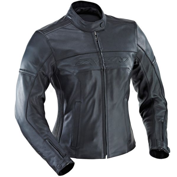 Motorradjacke Ixon Crystal Rock Schwarz