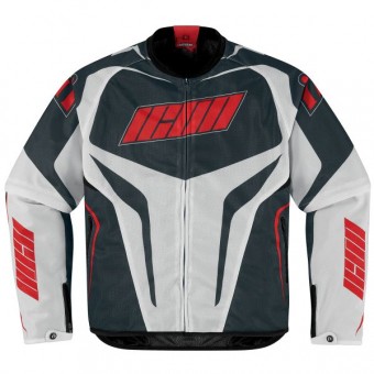 Motorradjacke ICON Hooligan Riding Red