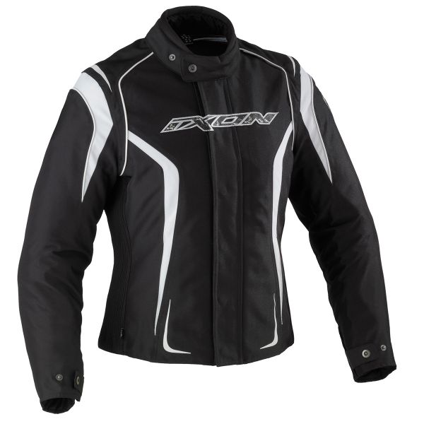 Motorradjacke Ixon Kashima HP Schwarz Wei