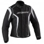 Motorradjacke Ixon Kashima HP Schwarz Wei