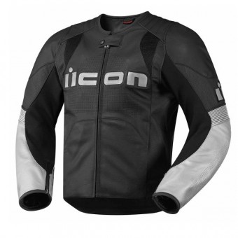 Motorradjacke ICON Overlord Jacket Black