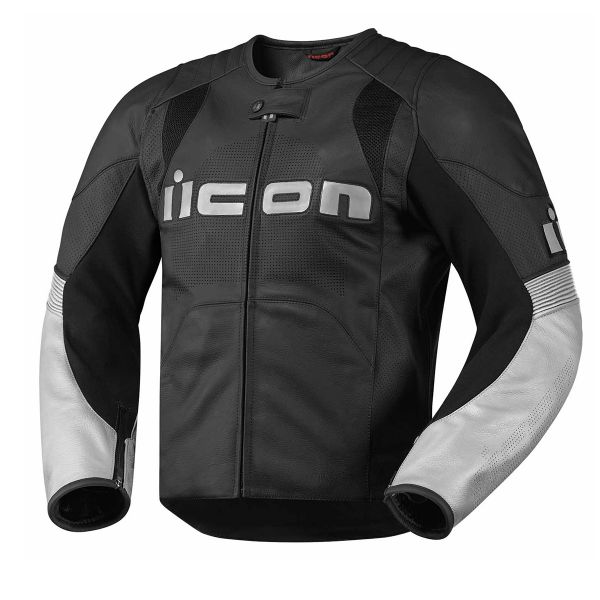 Motorradjacke ICON Overlord Jacket Black