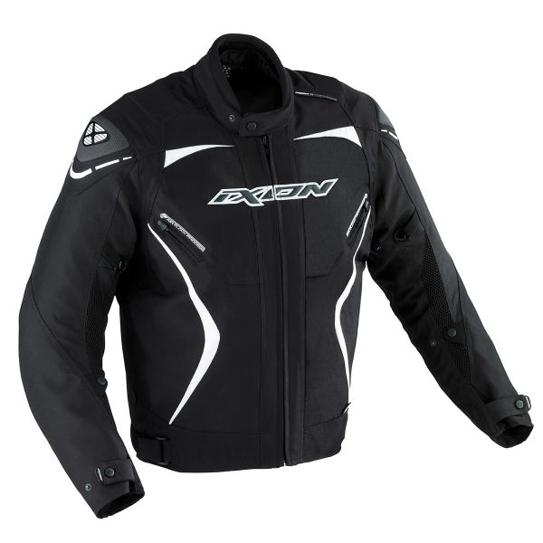Motorradjacke Ixon Oxygen HP Schwarz Wei�
