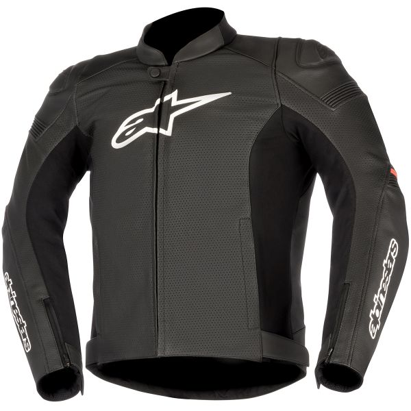Motorradjacke Alpinestars SP-1 Leather Airflow Black Red