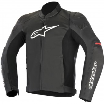 Motorradjacke Alpinestars SP-1 Leather Black Red