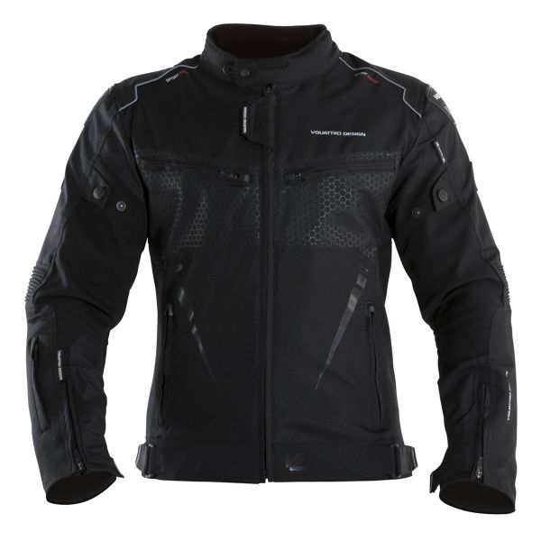 Motorradjacke V'Quattro SP-51 Black