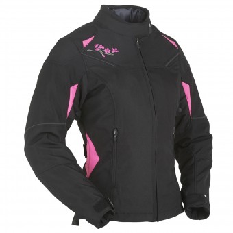 Furygan Seven Evo Schwarz Rosa
