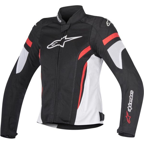 Motorradjacke Alpinestars Stella T-GP Plus R V2 Air Black White Red