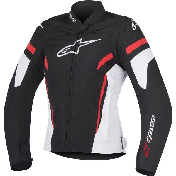 Motorradjacke Alpinestars Stella T-GP Plus R V2 Black White Red