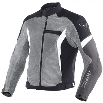 Motorradjacke Dainese Air Crono Anthracite Black White