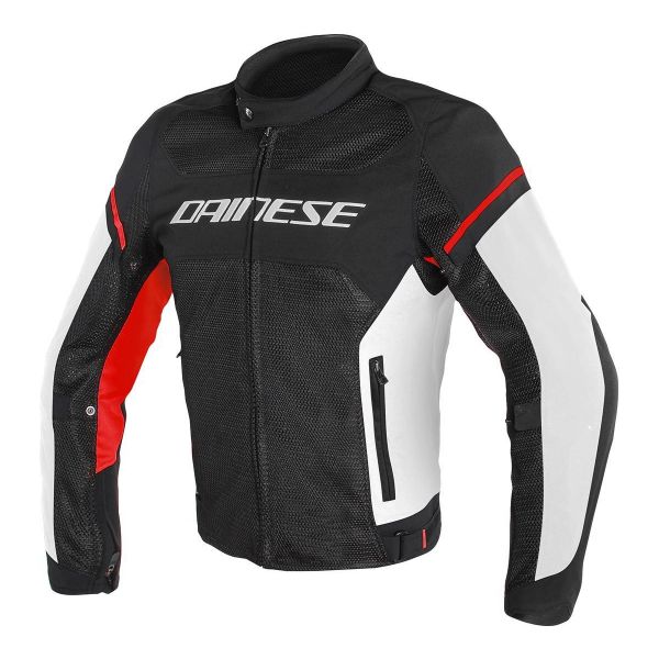 Motorradjacke Dainese Air Frame D1 Black White Red Motorradjacke Dainese Air Frame D1 Black White Red