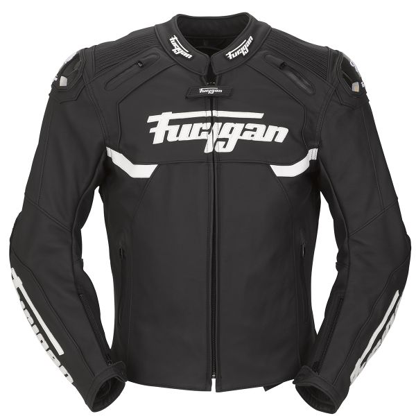 Motorradjacke Furygan Akira Schwarz Wei�