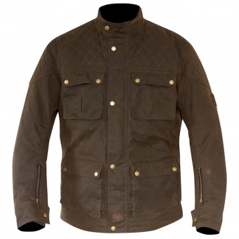 Motorradjacke Merlin Armitage Wax Olive