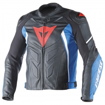 Motorradjacke Dainese Avro D1 Black Blue White