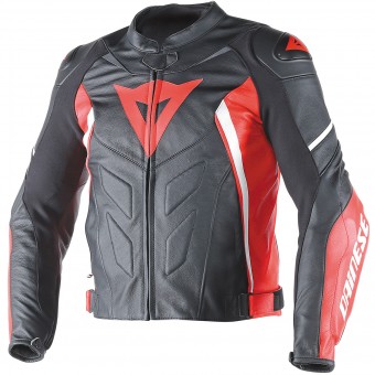 Motorradjacke Dainese Avro D1 Black Red White