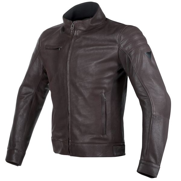 Motorradjacke Dainese Bryan Leather Brown