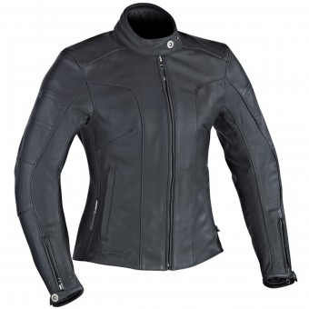 Motorradjacke Ixon Crystal Slick Black