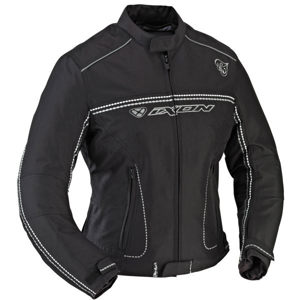 Motorradjacke Ixon Diva Sport Schwarz