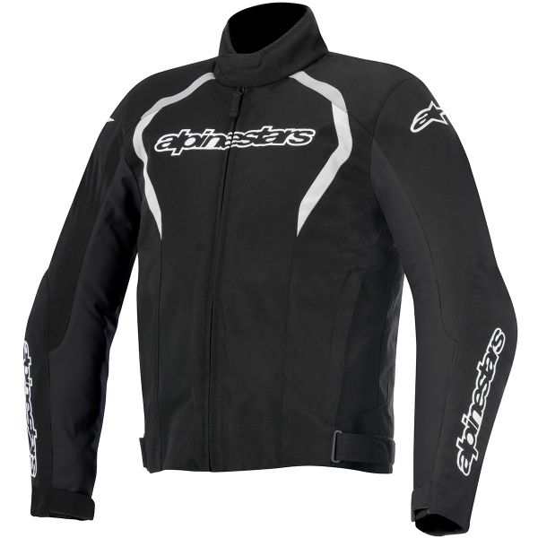 Motorradjacke Alpinestars Fastback WP Black White