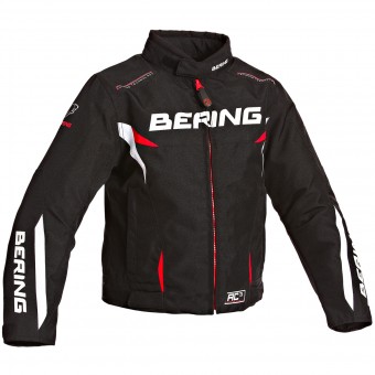 Motorradjacke Bering Fizio Kid Black White Red