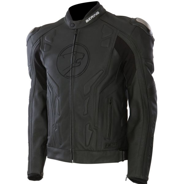 Motorradjacke Bering Flash Schwarz