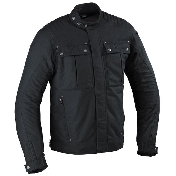Motorradjacke Ixon Gazoline Schwarz