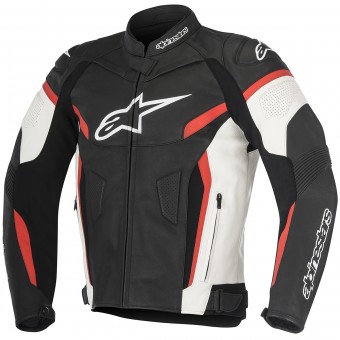 Motorradjacke Alpinestars GP Plus R V2 Black White Red