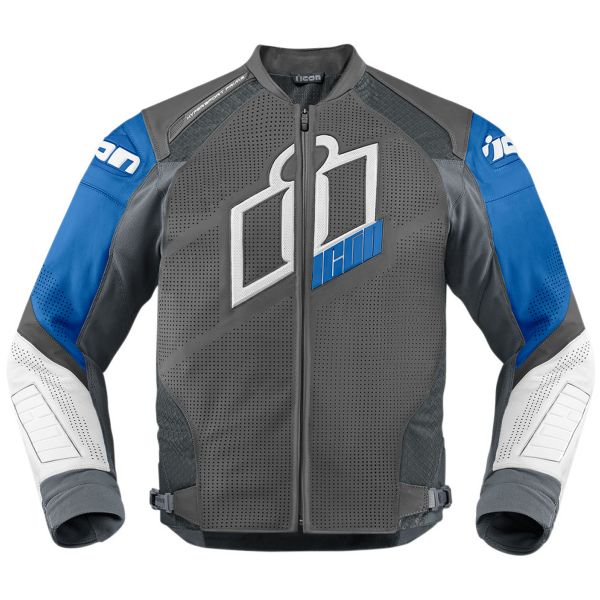 Motorradjacke ICON Hypersport Prime Blue