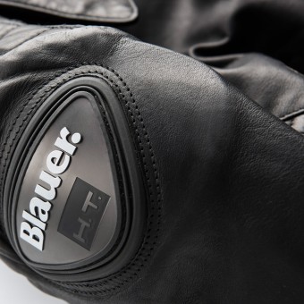 Blauer Indirect Leder Damen
