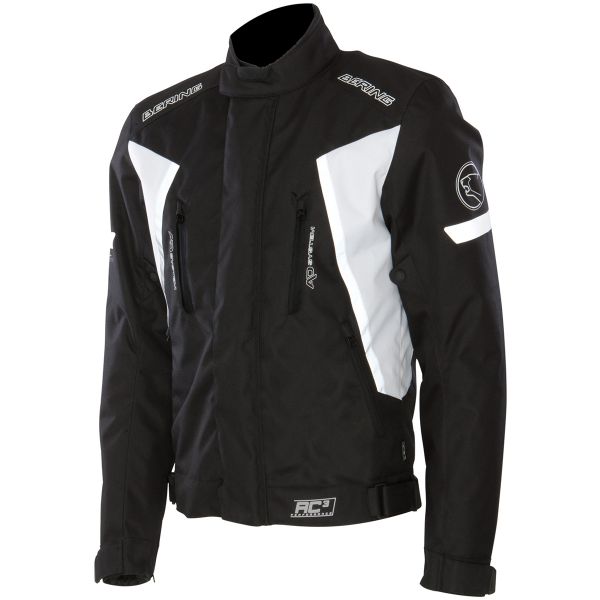 Motorradjacke Bering Katana Schwarz Wei� 