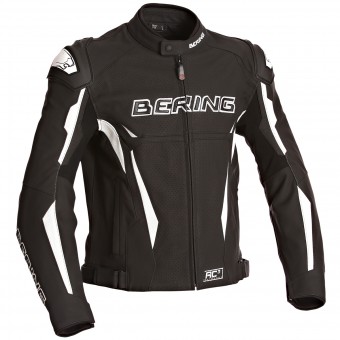 Motorradjacke Bering Kingston Evo-R Black White