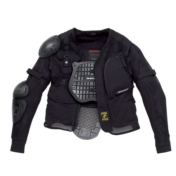 Motorradjacke Spidi Multitech Armor Schwarz