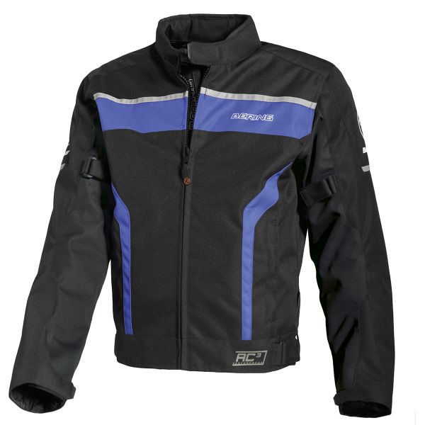 Motorradjacke Bering Neutron Schwarz Blau