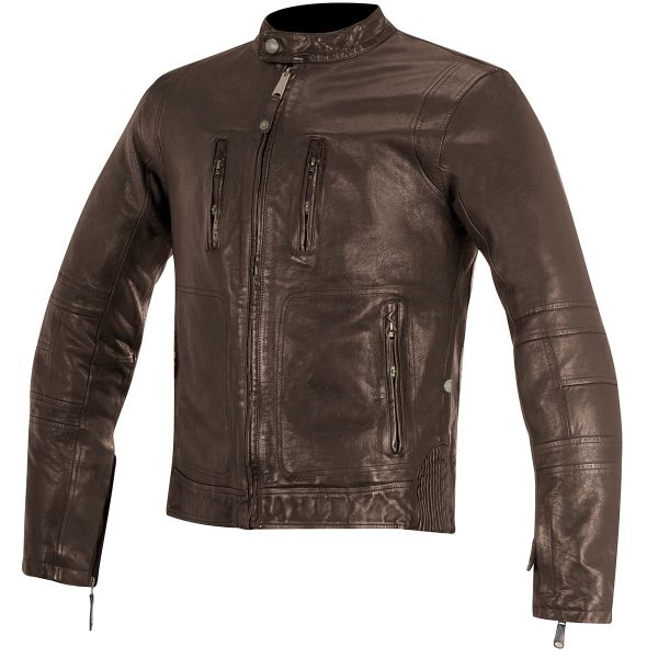 Motorradjacke Alpinestars Oscar Brass Tobacco Brown
