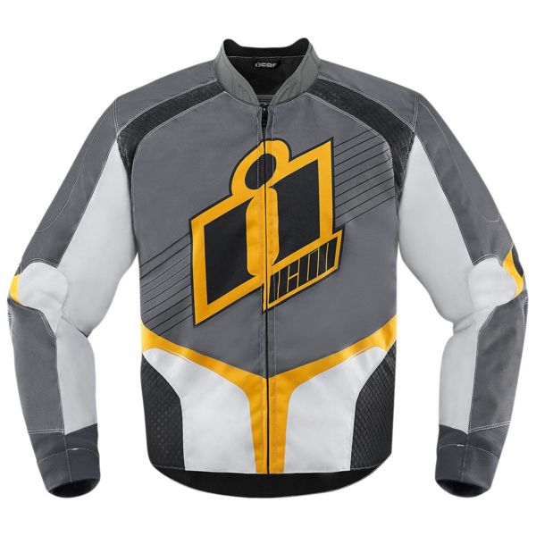 Motorradjacke ICON Overlord D3O Yellow
