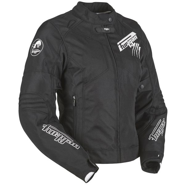 Motorradjacke Furygan Pantha Lady Black White