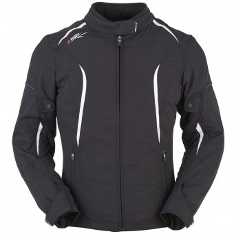 Motorradjacke Furygan Phoenix Schwarz Weiss