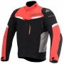 Motorradjacke Alpinestars Pikes Drystar Black Red White